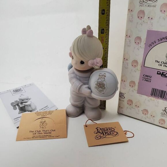 1982 Precious Moments The Club That's Out Of This World C0012 - Picture 6 of 7